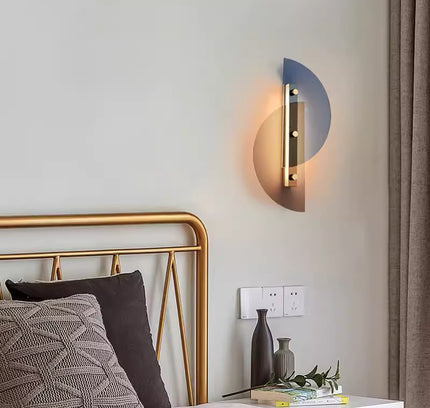 Wall Sconce LATERSAN — brass wall sconce lamp, designer lighting by RODESIGNE
