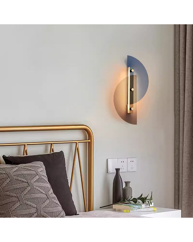 Wall Sconce LATERSAN — brass wall sconce lamp, designer lighting by RODESIGNE