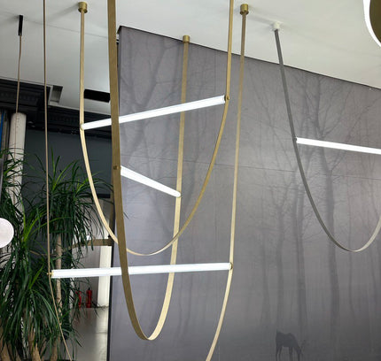 Pendant Light LINEWIRE — modern pendant light, custom designer lighting by RODESIGNE