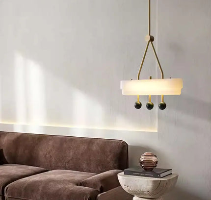 Pendant lamp PALMERO by Rodesigne — brass modern pendant light, custom designer lighting by RODESIGNE