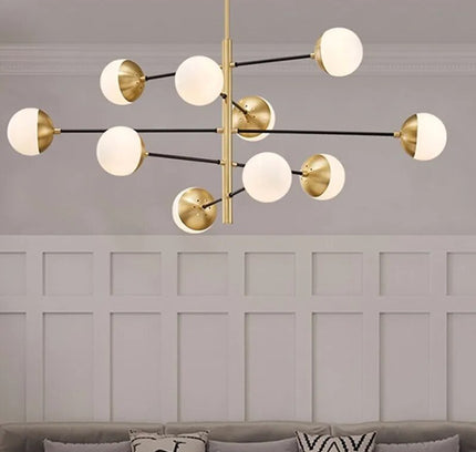 Chandelier HEREA — designer chandelier, custom lighting by RODESIGNE