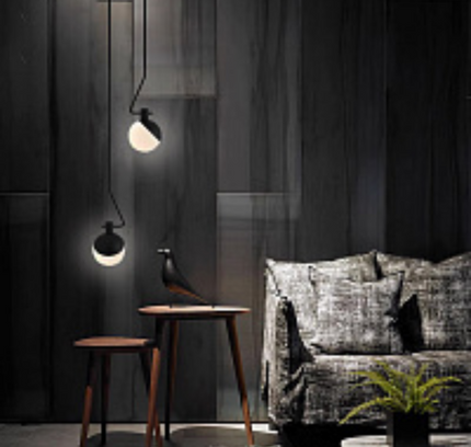 Pendant Light ROY — glass modern pendant light, custom designer lighting by RODESIGNE