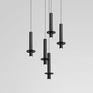 Pendant Light METABLACK — modern pendant light, custom designer lighting by RODESIGNE