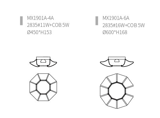 Ceiling Light FALCONE