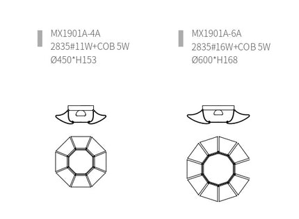 Ceiling Light FALCONE