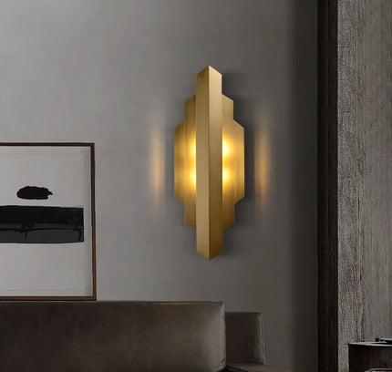 Wall lamp (Sconce) VENTURA by Rodesigne — brass wall sconce lamp, designer lighting by RODESIGNE