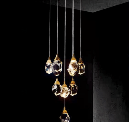 Chandelier SINTILLA — designer chandelier, custom lighting by RODESIGNE
