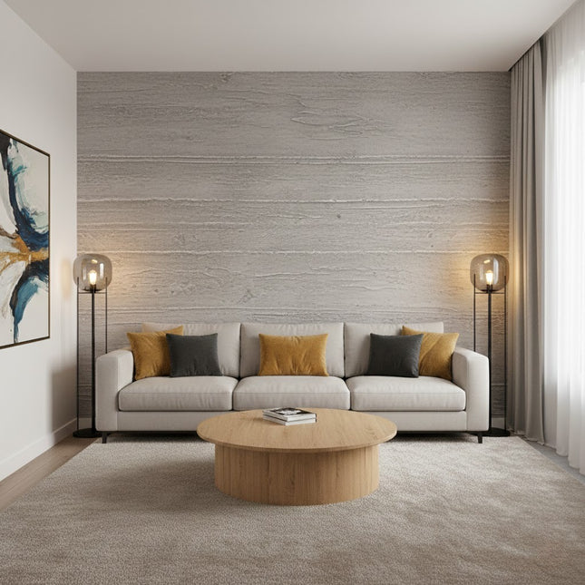 Wall Panel 3D CONCRETE BOARD — decorative acoustic wall panel, sound absorption by RODESIGNE