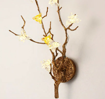 Wall Sconce YANROSS — brass wall sconce lamp, designer lighting by RODESIGNE