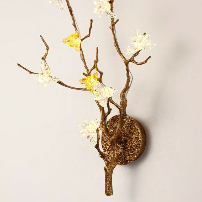 Wall Sconce YANROSS — brass wall sconce lamp, designer lighting by RODESIGNE