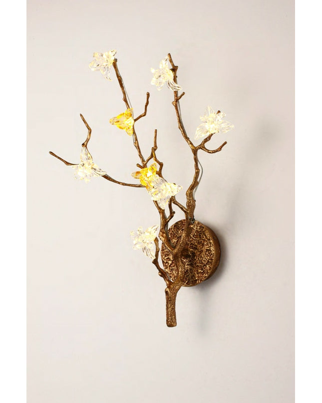 Wall Sconce YANROSS — brass wall sconce lamp, designer lighting by RODESIGNE