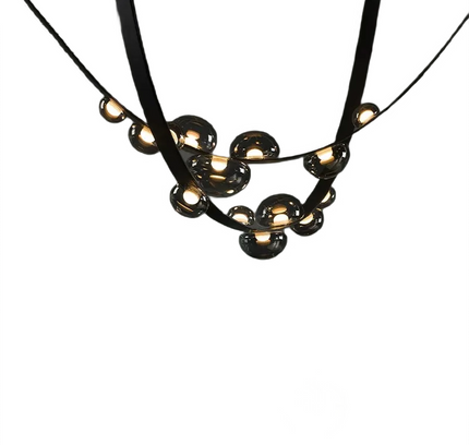 Chandelier BELT — designer chandelier, custom lighting by RODESIGNE
