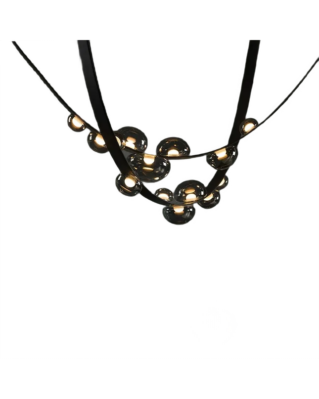 Chandelier BELT — designer chandelier, custom lighting by RODESIGNE