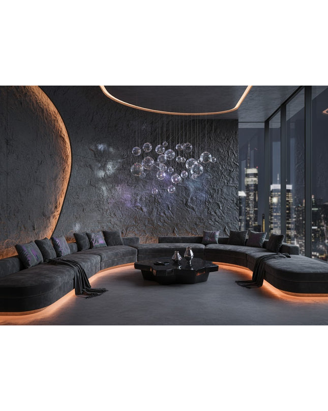 Panel SPLASH STONE — decorative acoustic wall panel, sound absorption by RODESIGNE