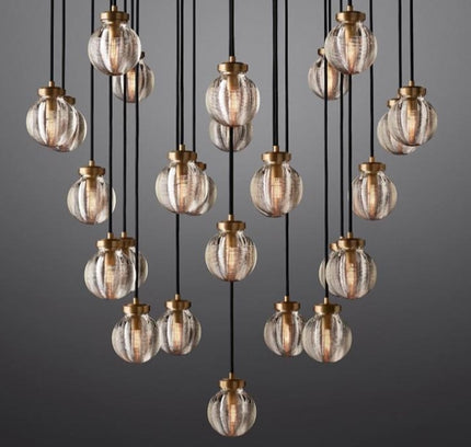 Chandelier MASCOTA — designer chandelier, custom lighting by RODESIGNE