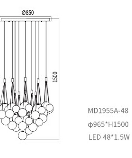 Chandelier SOLLUS