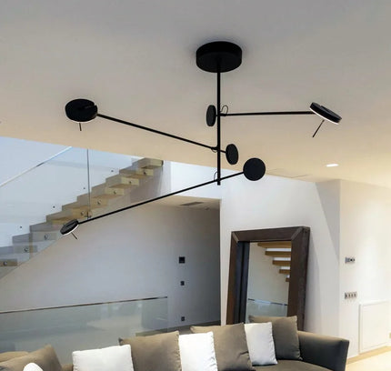 Chandelier BANDE — designer chandelier, custom lighting by RODESIGNE