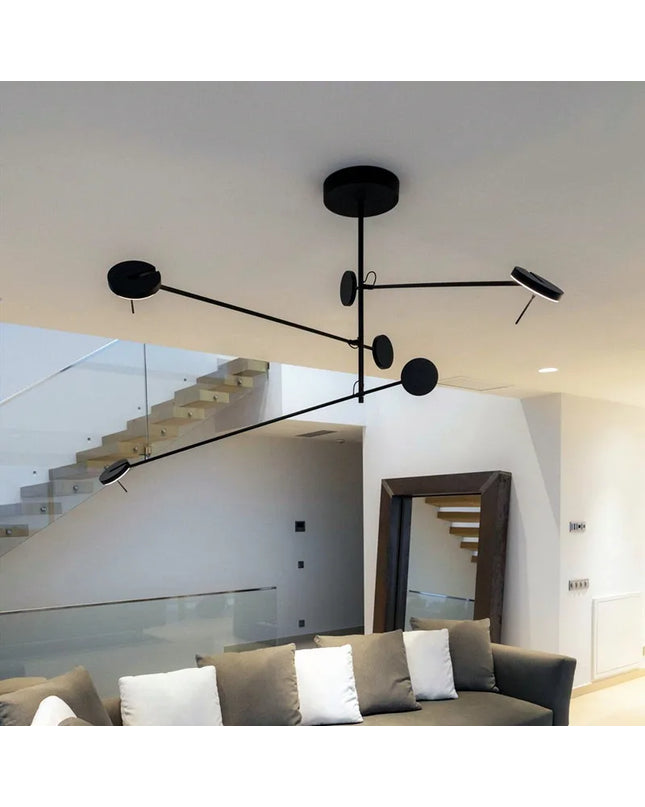 Chandelier BANDE — designer chandelier, custom lighting by RODESIGNE