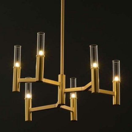 Chandelier TABULARE — designer chandelier, custom lighting by RODESIGNE
