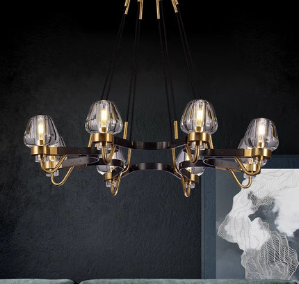 Chandelier KANTUM — designer chandelier, custom lighting by RODESIGNE