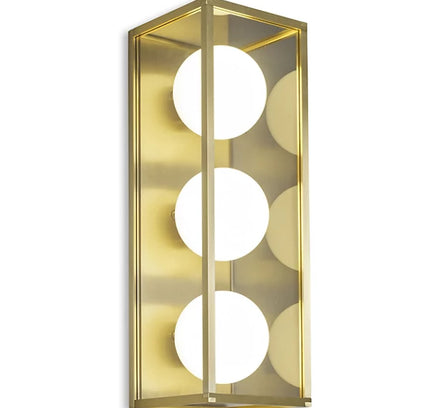 Wall Sconce PASH — brass wall sconce lamp, designer lighting by RODESIGNE