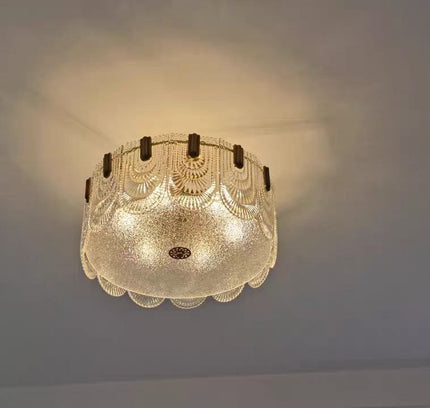 Chandelier ERNESTA — glass designer chandelier, custom lighting by RODESIGNE