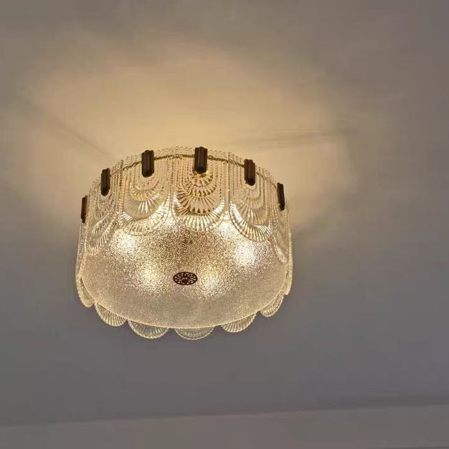 Chandelier ERNESTA — glass designer chandelier, custom lighting by RODESIGNE