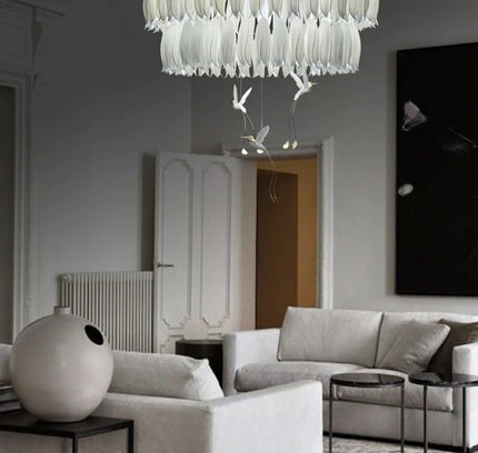 Chandelier FLOWERS&BIRDS by Rodesigne