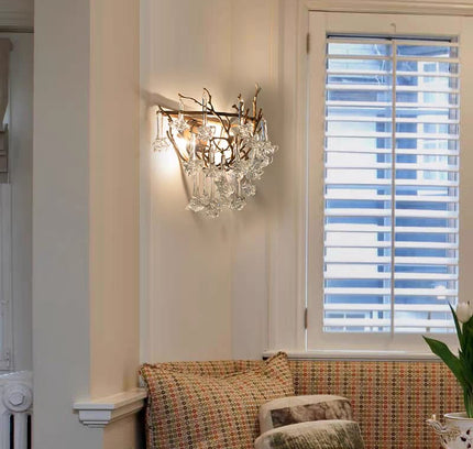 Wall Sconce VIAMARA — brass wall sconce lamp, designer lighting by RODESIGNE