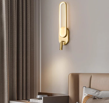 Wall Sconce KAPPY — brass wall sconce lamp, designer lighting by RODESIGNE