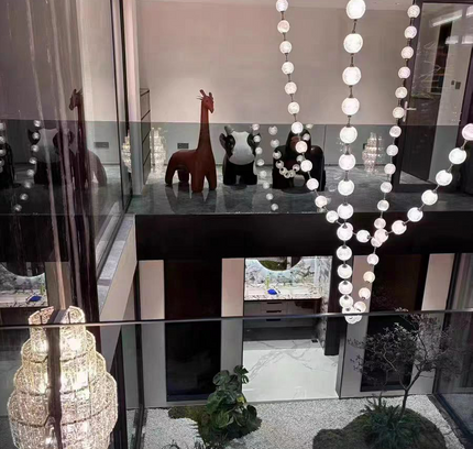 Chandelier DIGREMA — designer chandelier, custom lighting by RODESIGNE