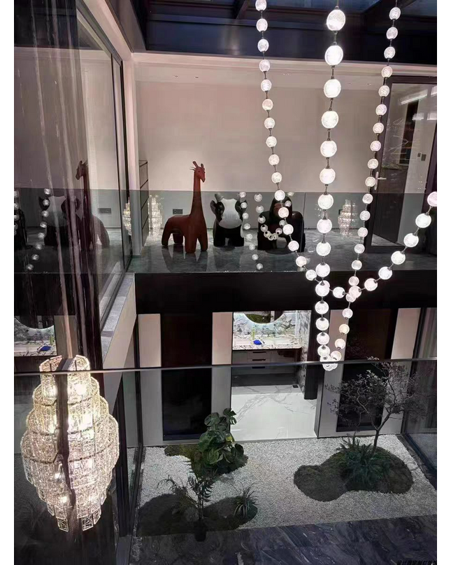 Chandelier DIGREMA — designer chandelier, custom lighting by RODESIGNE