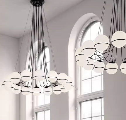 Chandelier ORTORES — designer chandelier, custom lighting by RODESIGNE