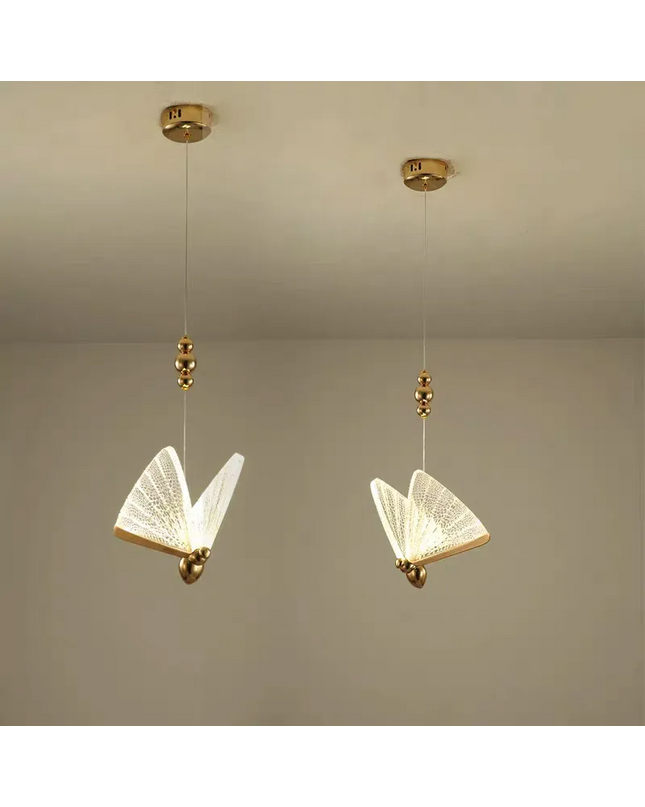 Pendant Light BUTTERFLY — modern pendant light, custom designer lighting by RODESIGNE