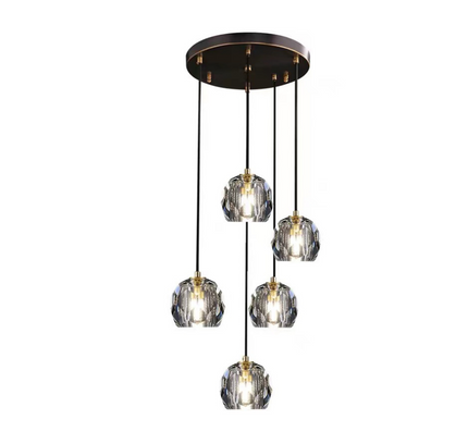 Chandelier DENOLIA CASCE — designer chandelier, custom lighting by RODESIGNE