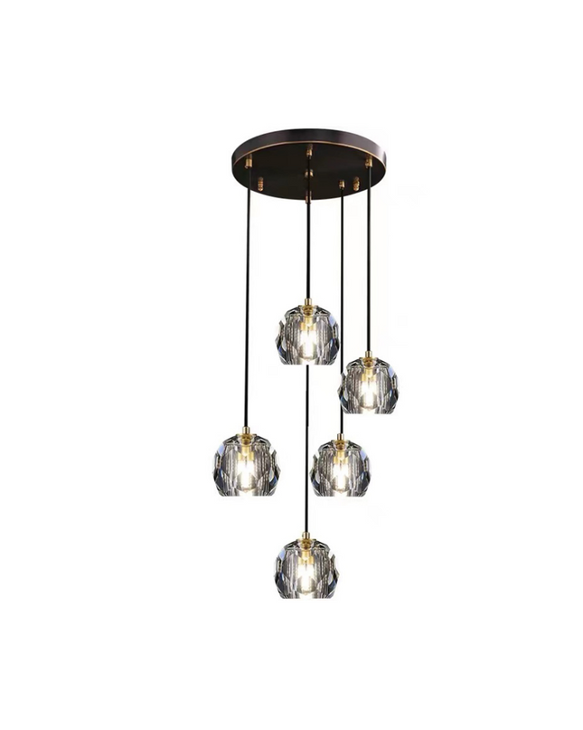 Chandelier DENOLIA CASCE — designer chandelier, custom lighting by RODESIGNE
