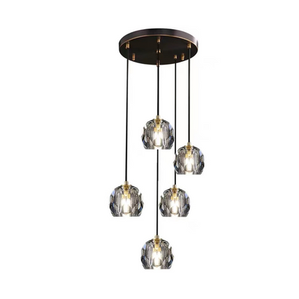 Chandelier DENOLIA CASCE — designer chandelier, custom lighting by RODESIGNE