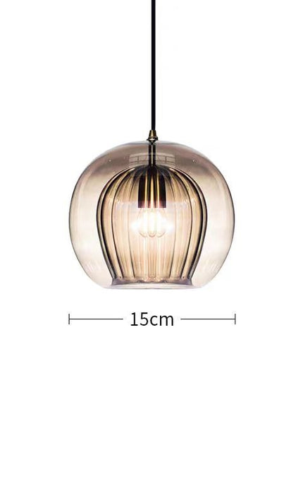 Pendant Light PLEATED CRYSTAL by Romatti