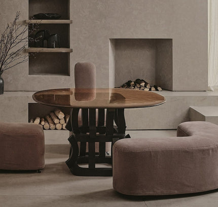 Dining Table QUANTA — designer dining table, custom furniture by RODESIGNE