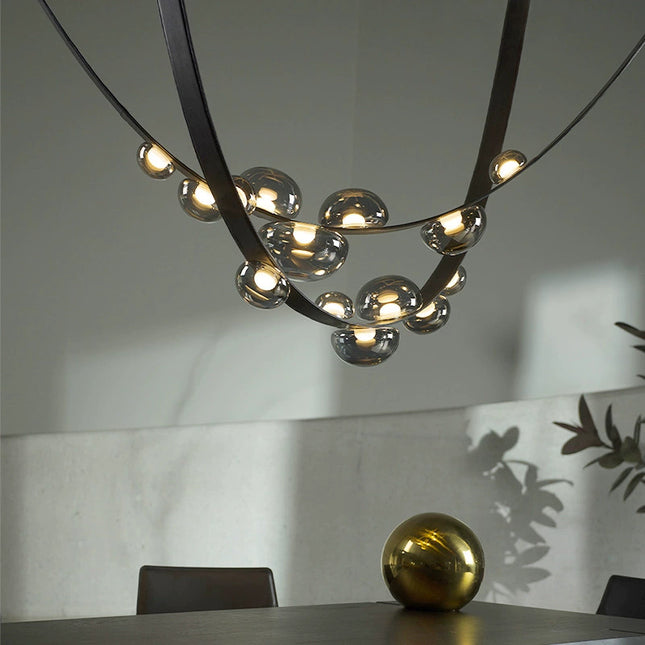Chandelier BERDENTE — designer chandelier, custom lighting by RODESIGNE
