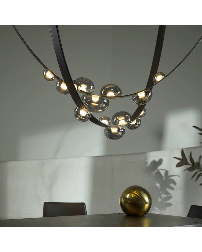 Chandelier BERDENTE — designer chandelier, custom lighting by RODESIGNE