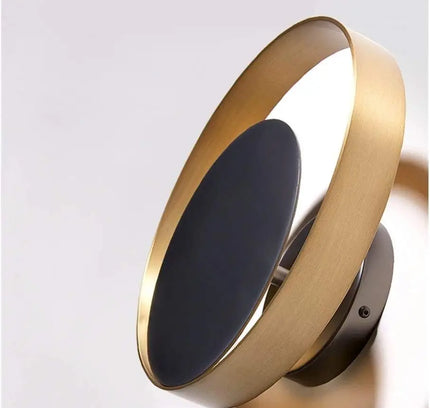 Wall lamp (Sconce) CIRCLE by Rodesigne — brass wall sconce lamp, designer lighting by RODESIGNE