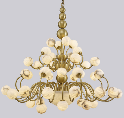 Chandelier EVERETT — designer chandelier, custom lighting by RODESIGNE