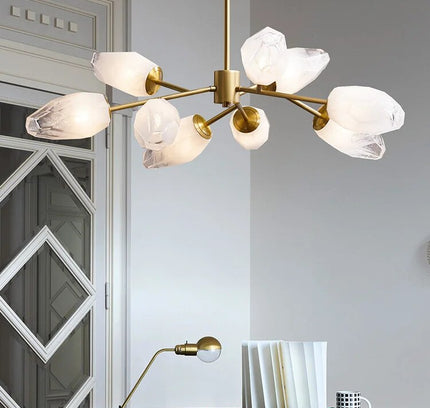 Chandelier DRIADA — designer chandelier, custom lighting by RODESIGNE