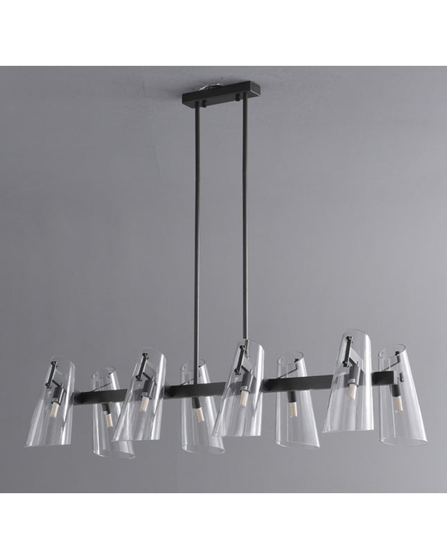 Chandelier DAMASO LONG — designer chandelier, custom lighting by RODESIGNE