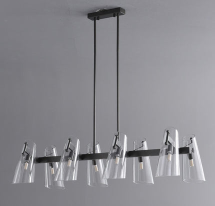 Chandelier DAMASO LONG — designer chandelier, custom lighting by RODESIGNE