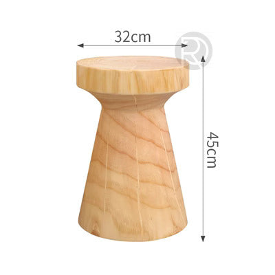 Side table PINU by Rodesigne