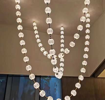 Chandelier DIGREMA — designer chandelier, custom lighting by RODESIGNE