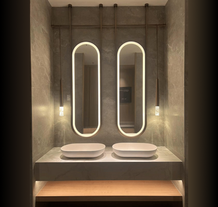 Wall Sconce MIRRORES — brass wall sconce lamp, designer lighting by RODESIGNE