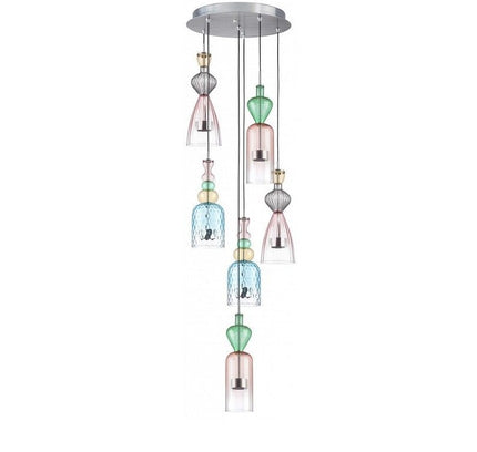 Pendant lamp ZONN by Rodesigne — glass modern pendant light, custom designer lighting by RODESIGNE